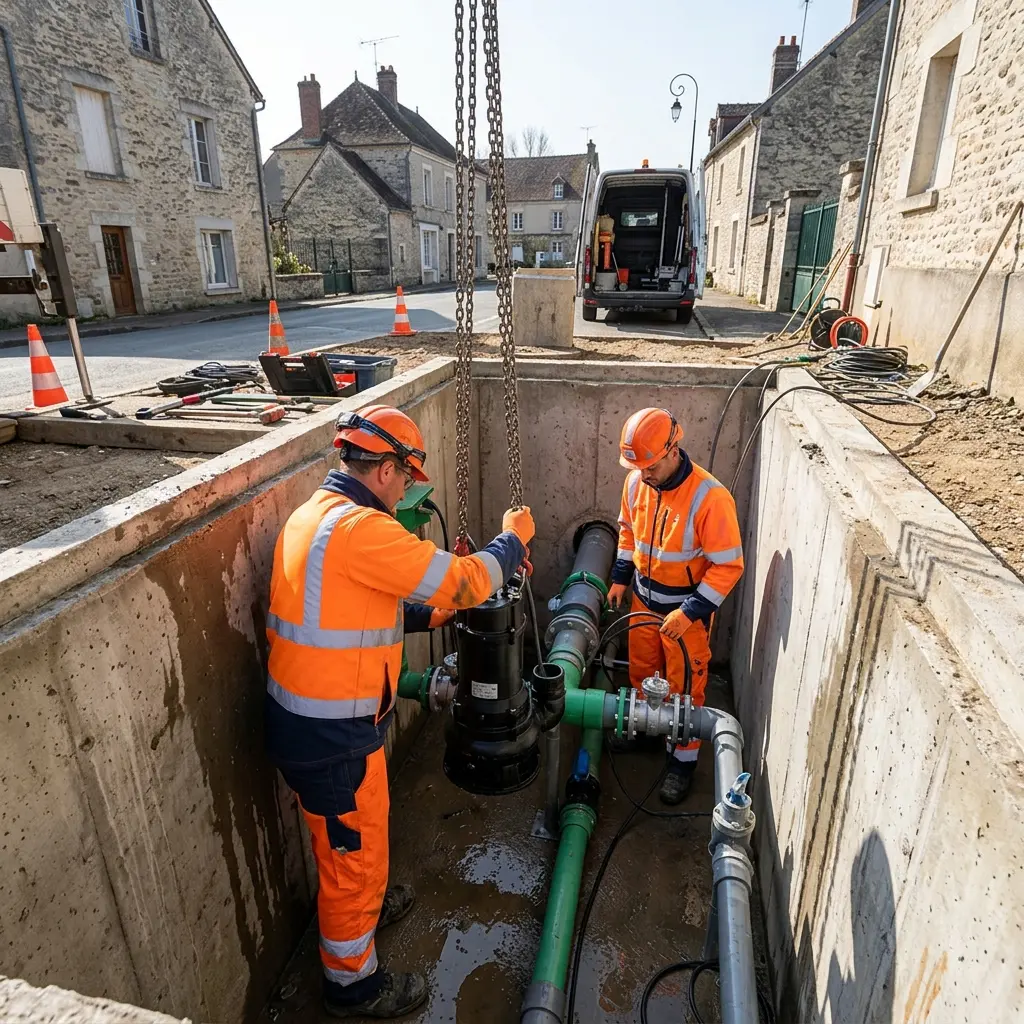 Une installation fiable pour un assainissement serein