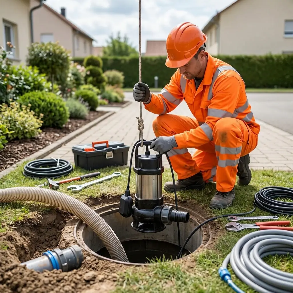 Installation pompe de relevage Coupvray (77700)