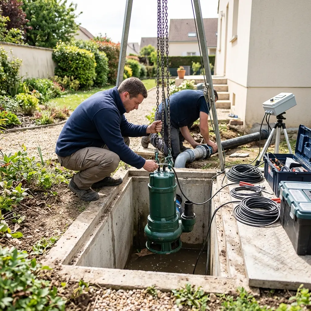 Prévenir les pannes de poste de relevage à Perthes