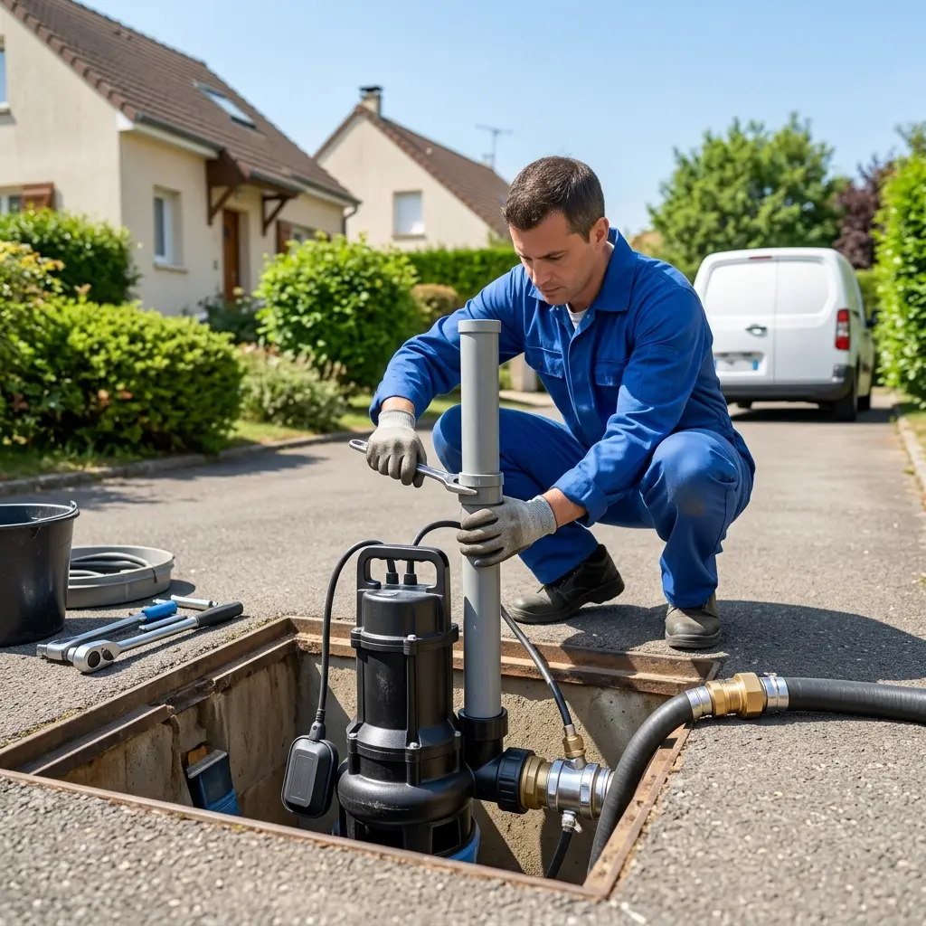 Installation pompe de relevage Vélizy-Villacoublay (78140)