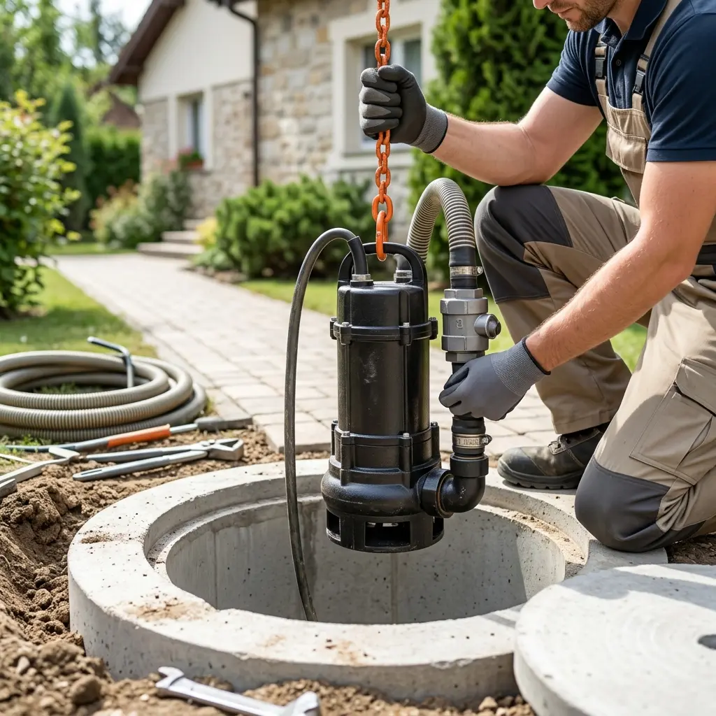 Installation pompe de relevage Viroflay (78220)