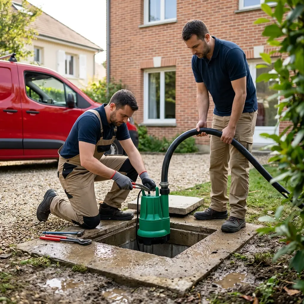 Installation pompe de relevage Croissy-sur-Seine (78290)