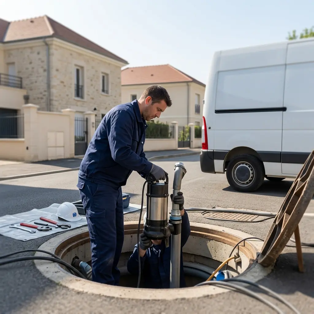Installation pompe de relevage Poissy (78300)