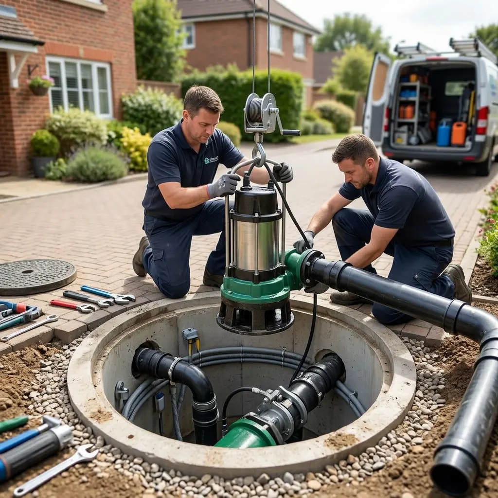 Installation pompe de relevage Coignières (78310)