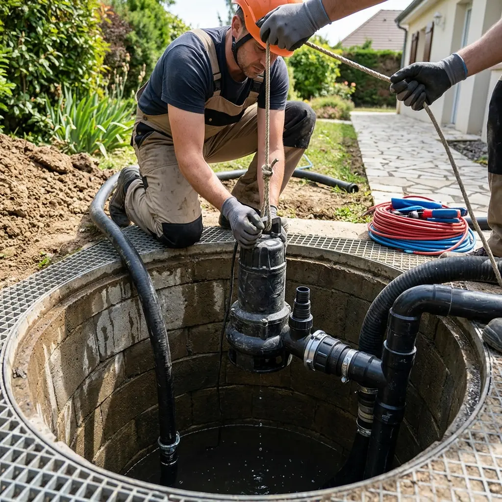 Installation pompe de relevage Les Clayes-sous-Bois (78340)
