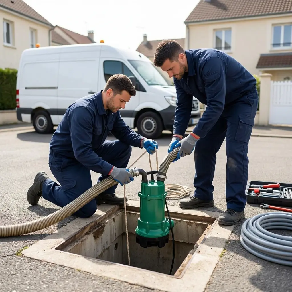 Installation pompe de relevage Sartrouville (78500)