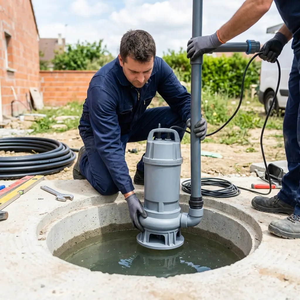 Installation pompe de relevage Limay (78520)