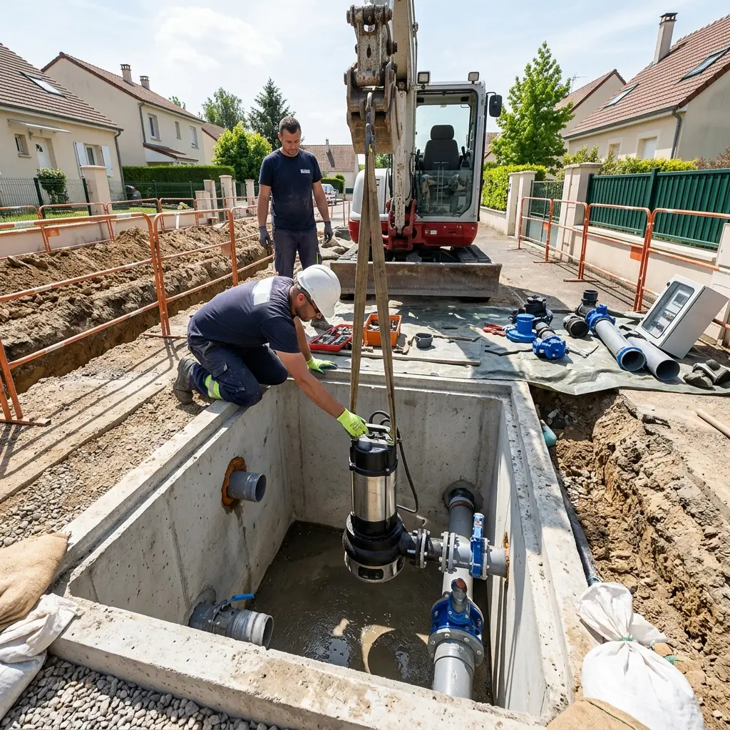 Une sérénité totale face aux eaux usées et pluviales