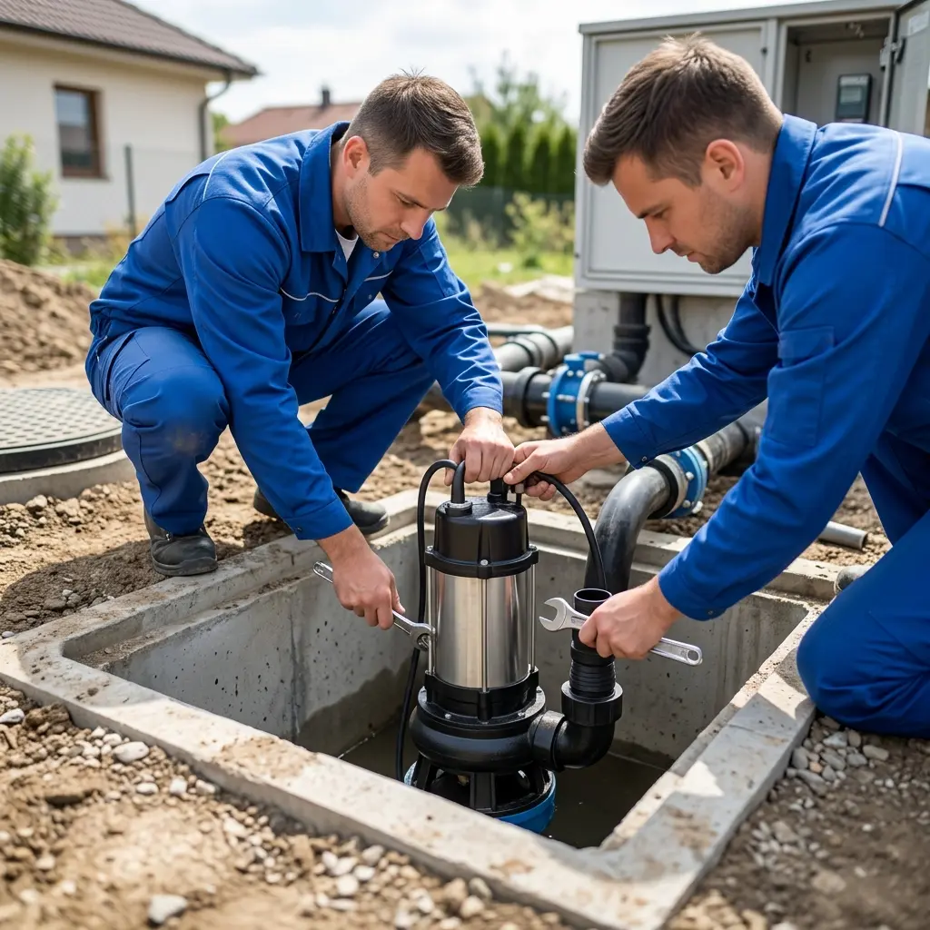 Installation pompe de relevage Bailly (78870)