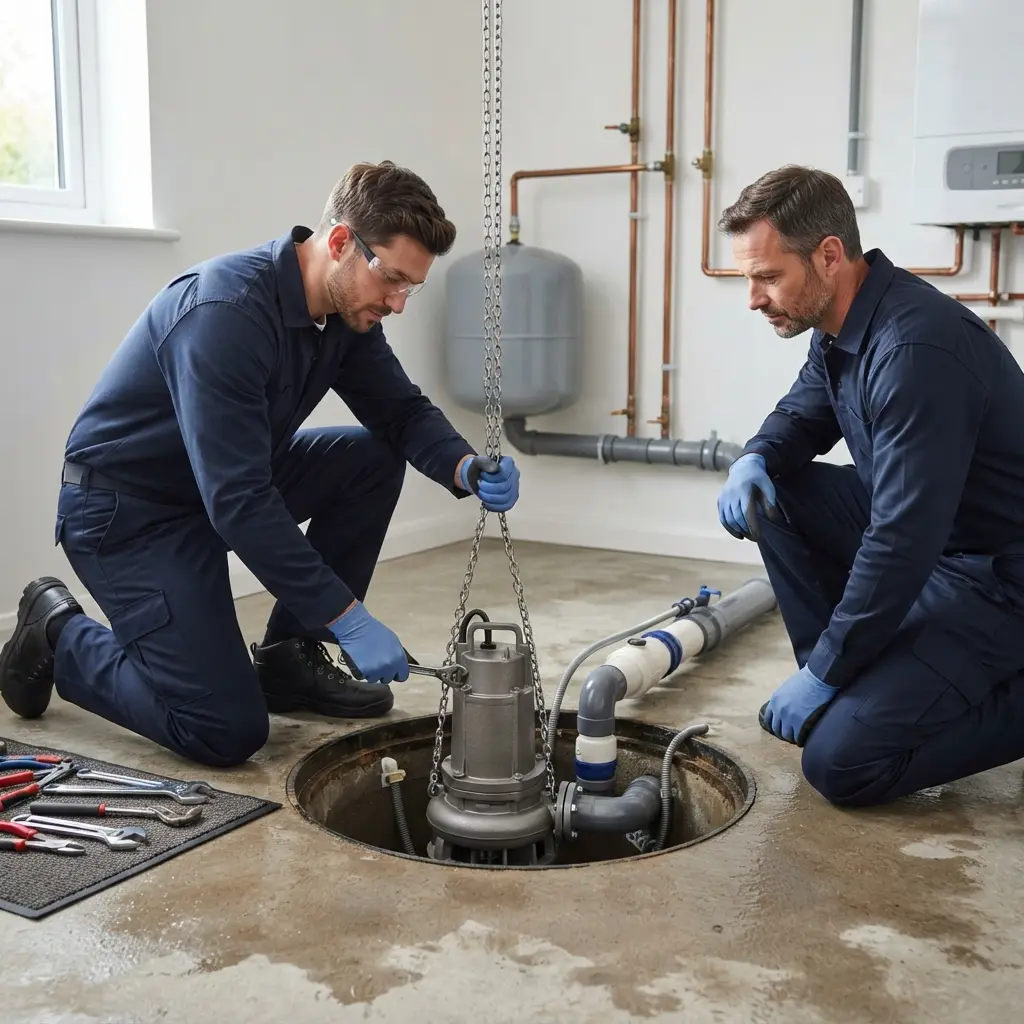 Installation pompe de relevage Saint-Dié-des-Vosges (88100)