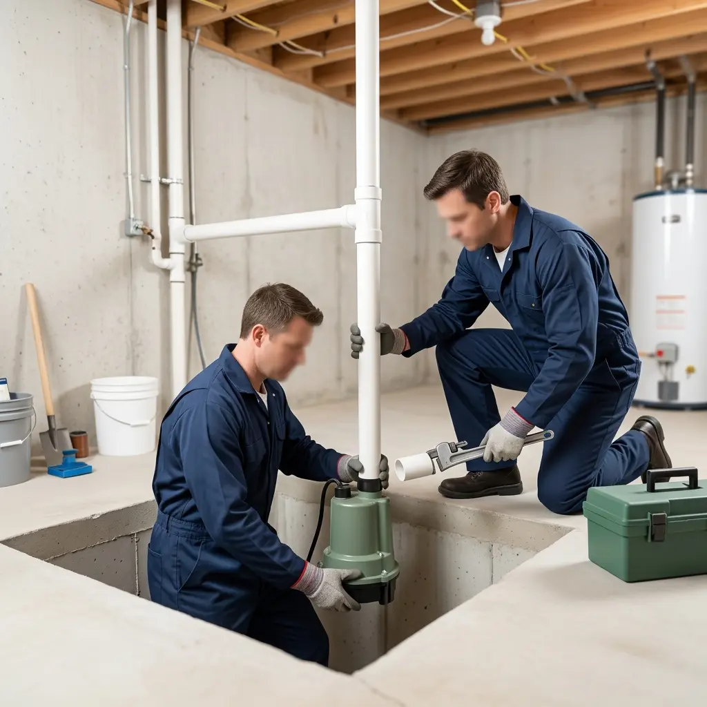 Installation pompe de relevage Contrexéville (88140)