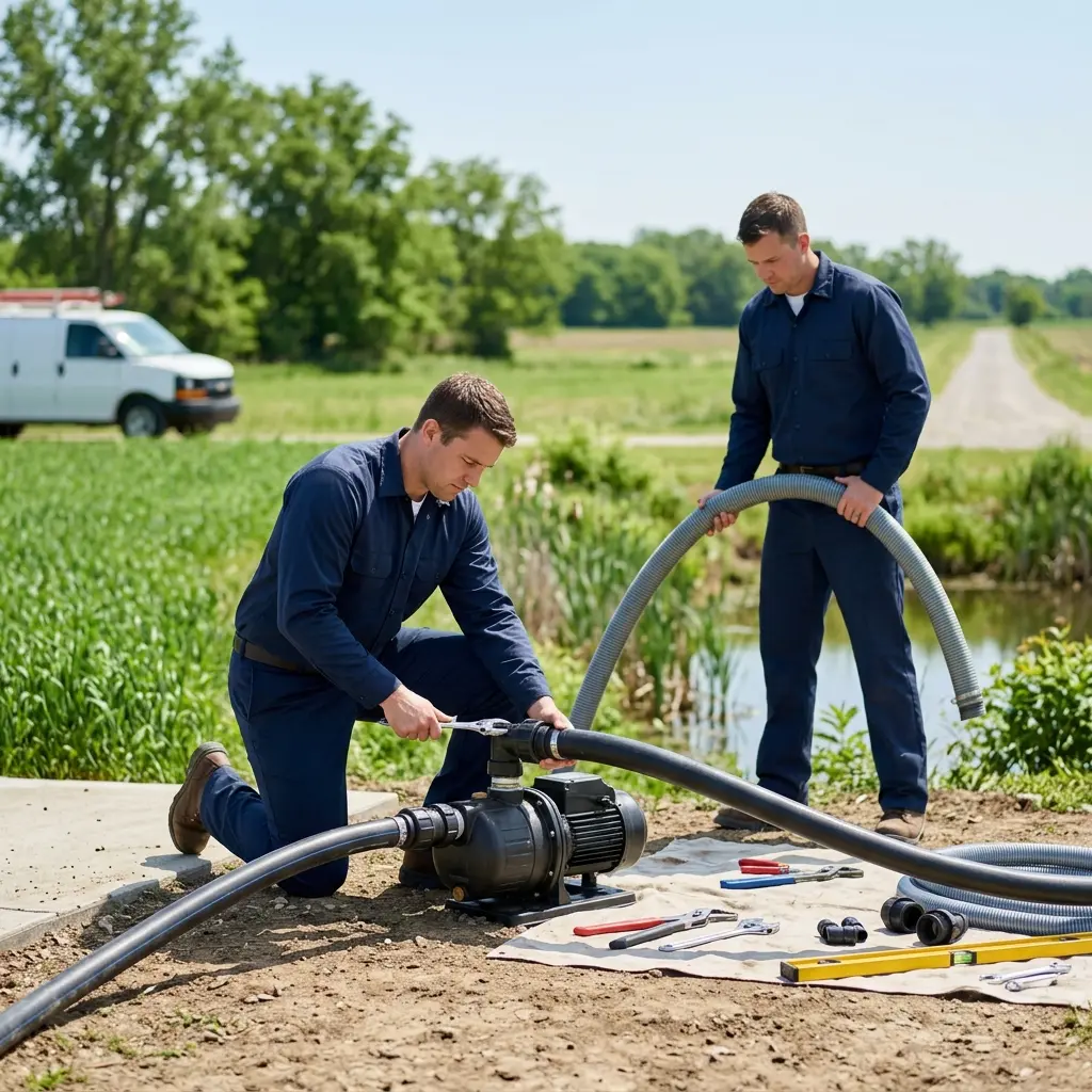 Installation pompe de relevage Xertigny (88220)