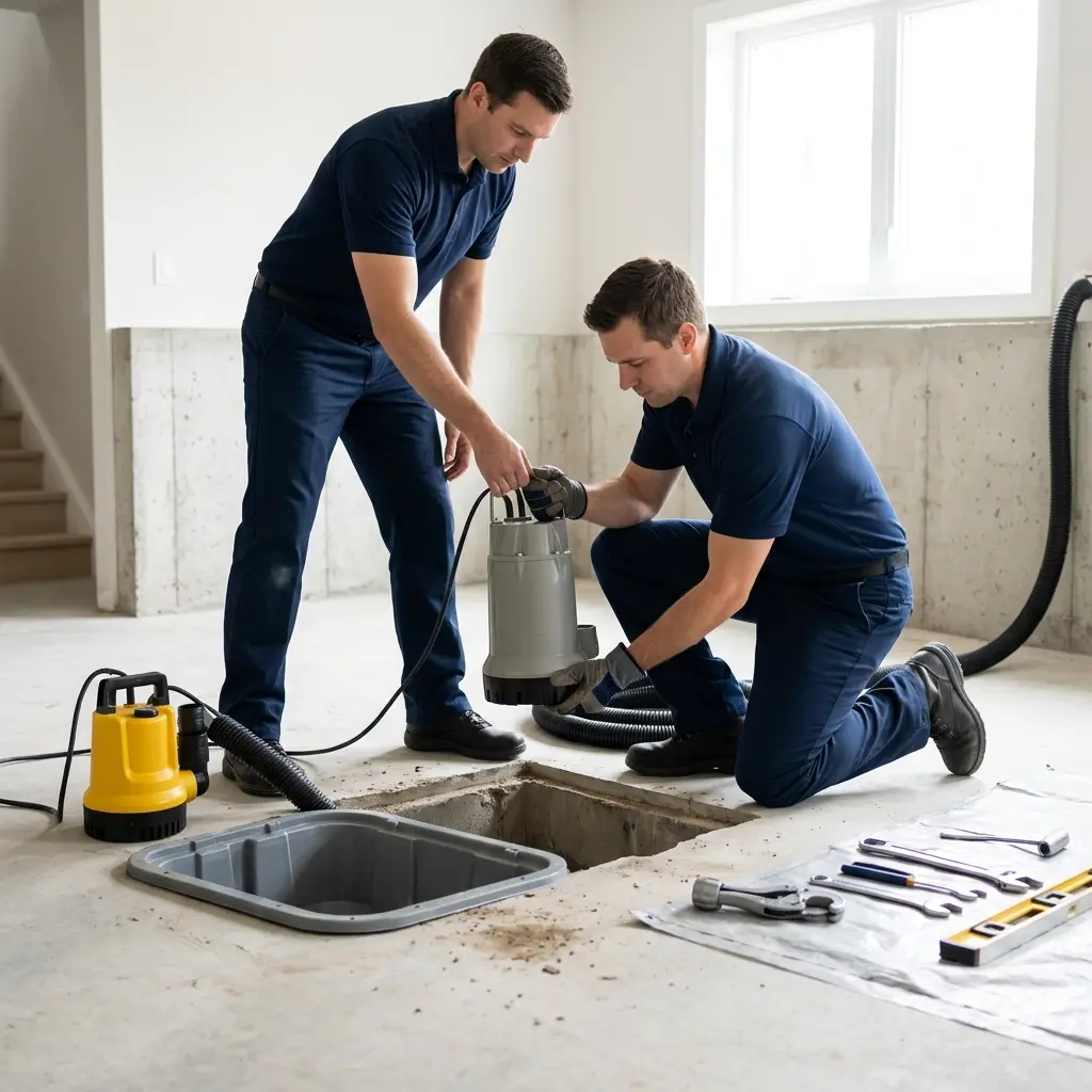 Installation pompe de relevage Cornimont (88310)