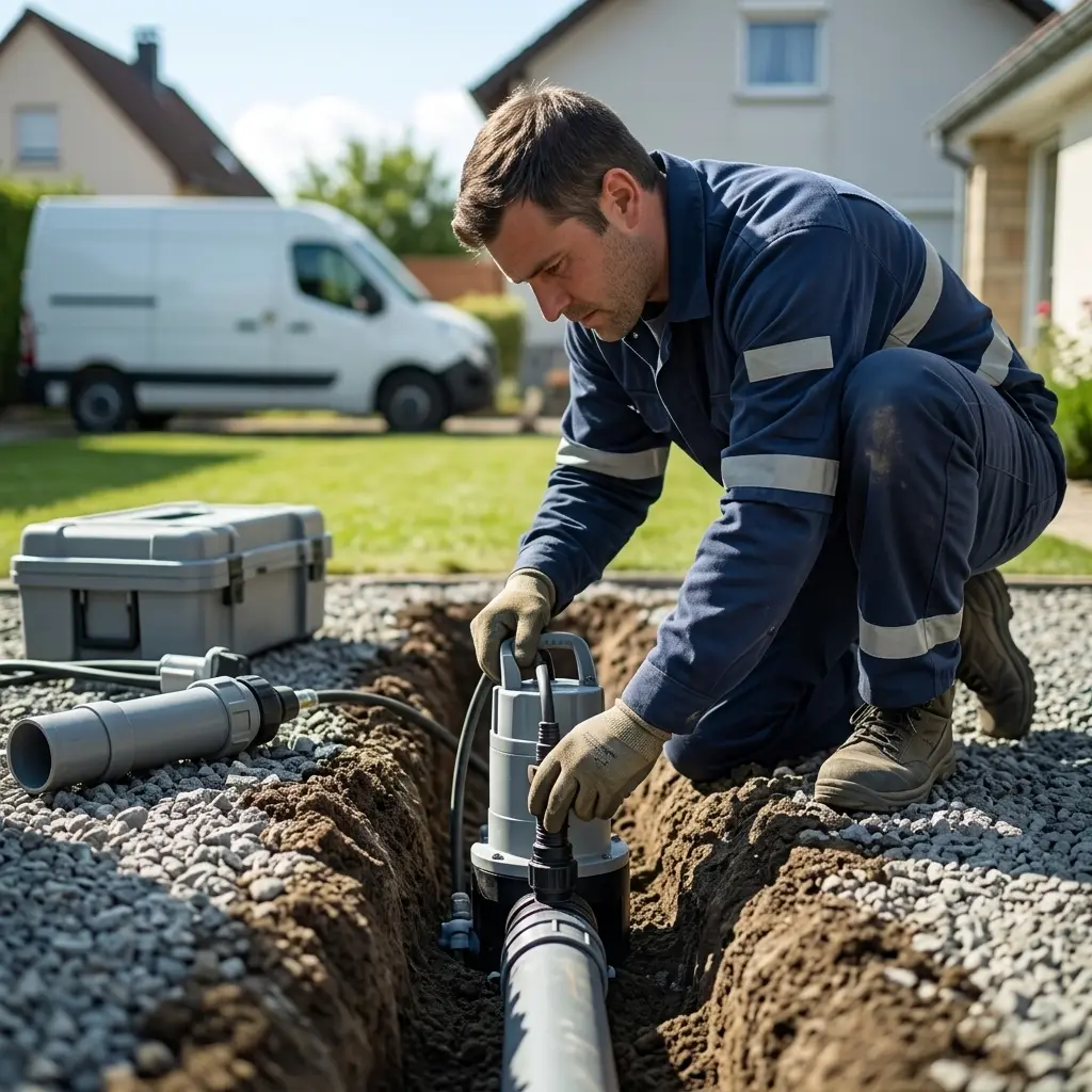 Installation pompe de relevage Éloyes (88510)