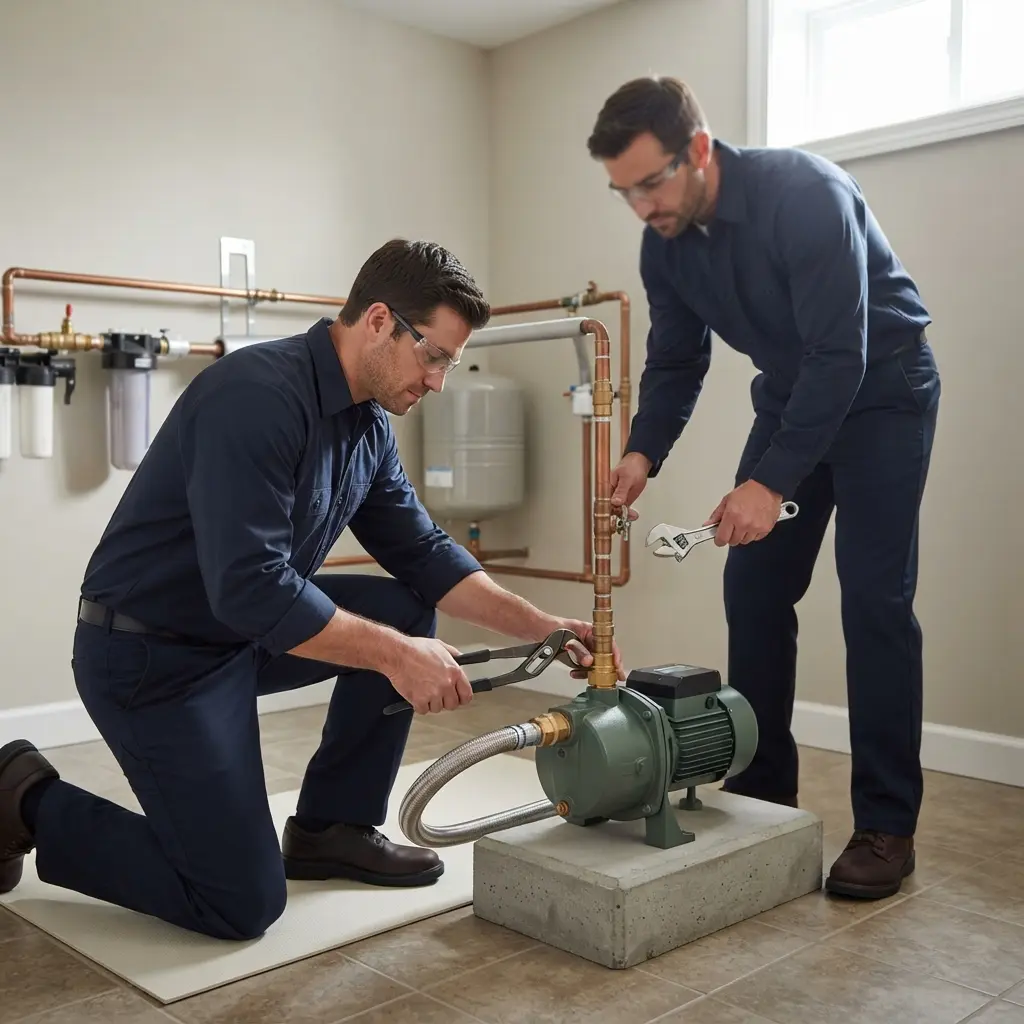 Installation pompe de relevage Saulcy-sur-Meurthe (88580)