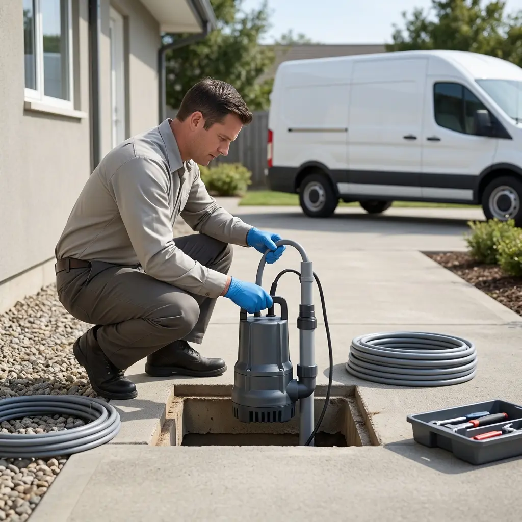 Installation pompe de relevage Anould (88650)