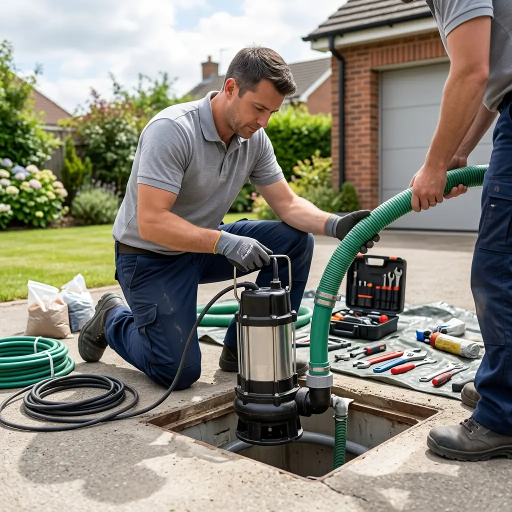 Installation pompe de relevage Bondoufle (91070)
