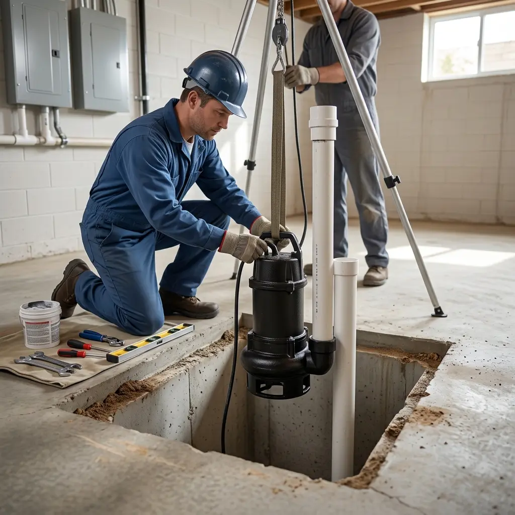Installation pompe de relevage Champlan (91160)
