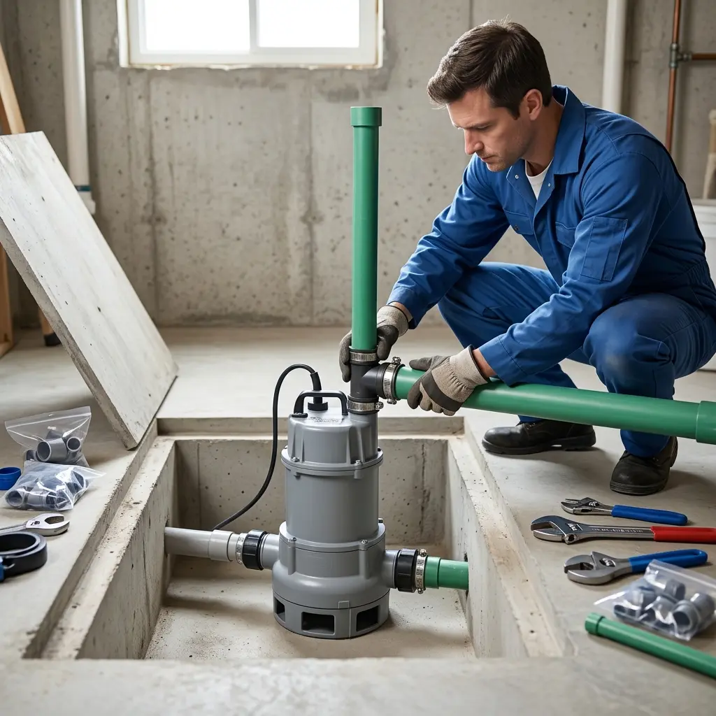 Installation pompe de relevage Longjumeau (91160)