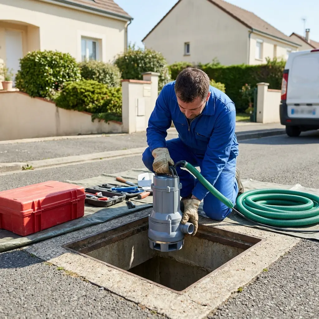 Installation pompe de relevage Draveil (91210)