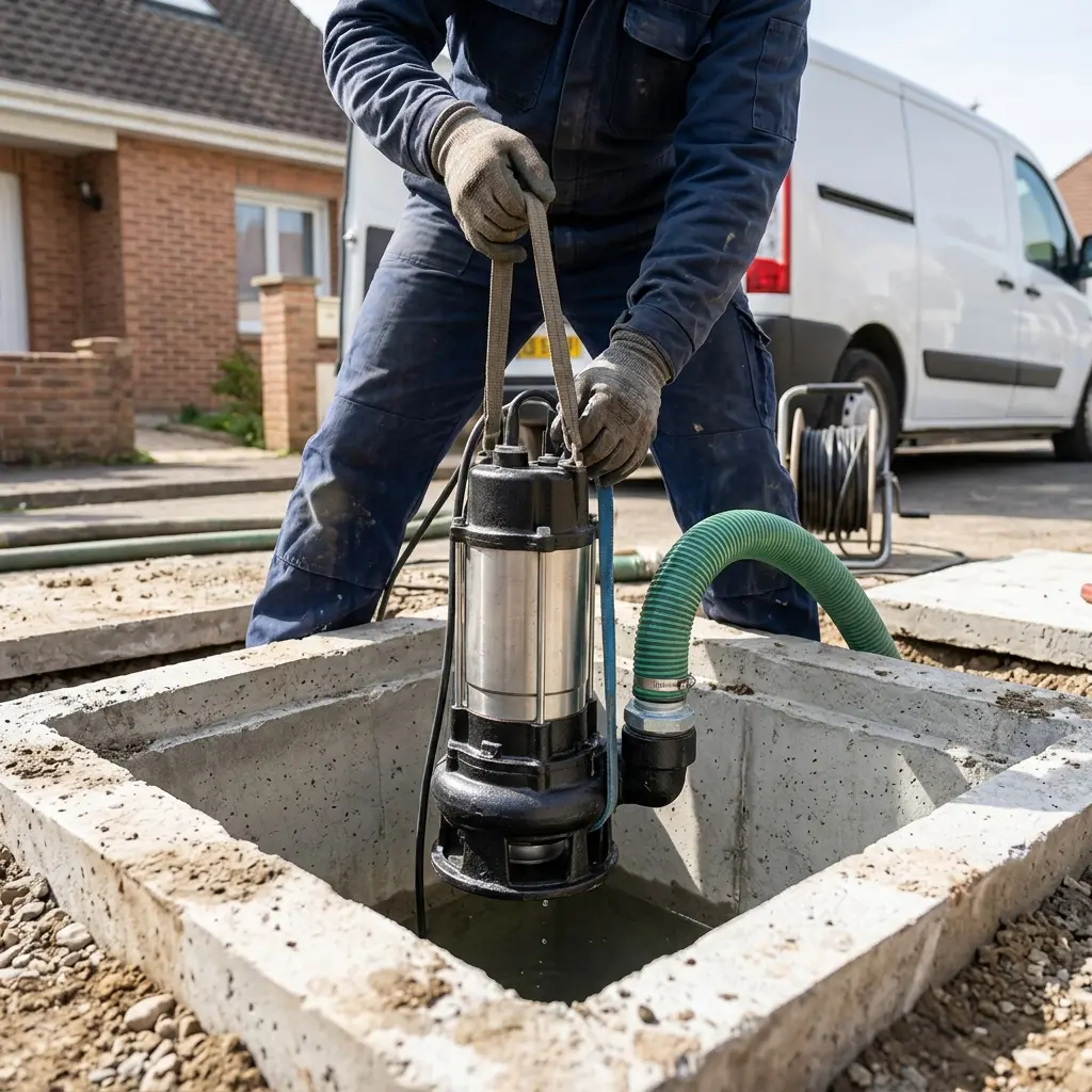 Installation pompe de relevage Yerres (91330)