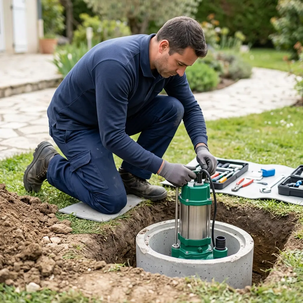 Installation pompe de relevage Ollainville (91340)