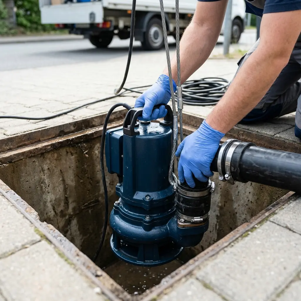 Installation pompe de relevage Orsay (91400)