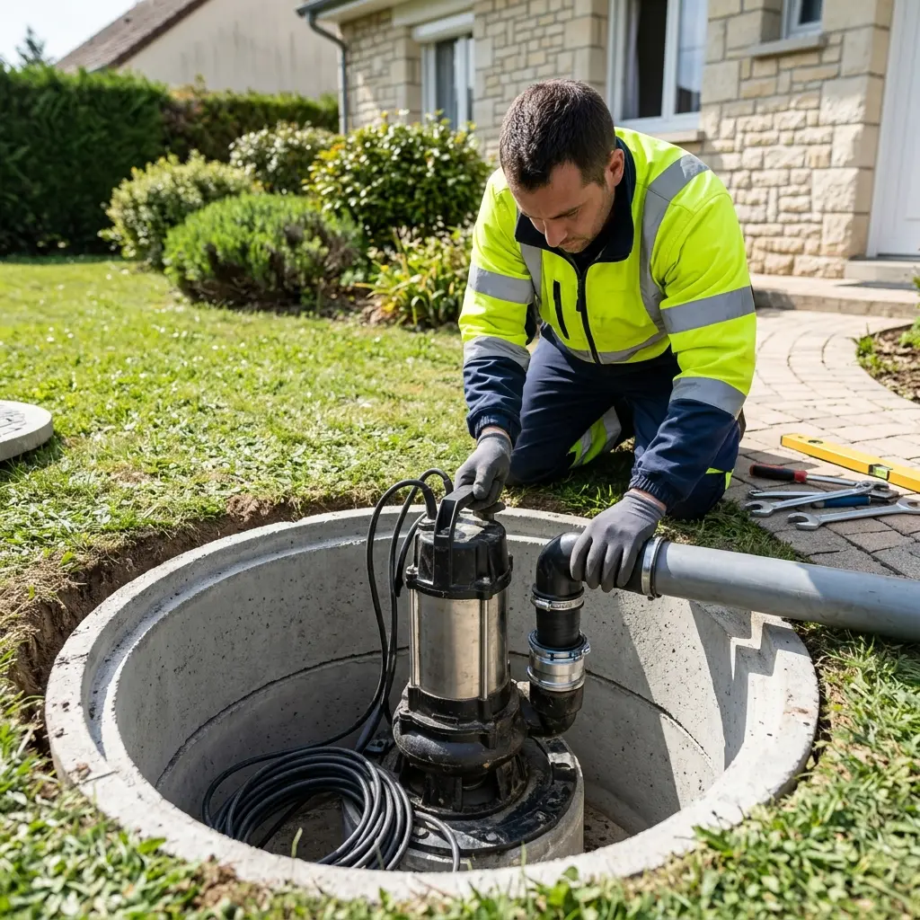Installation pompe de relevage Igny (91430)
