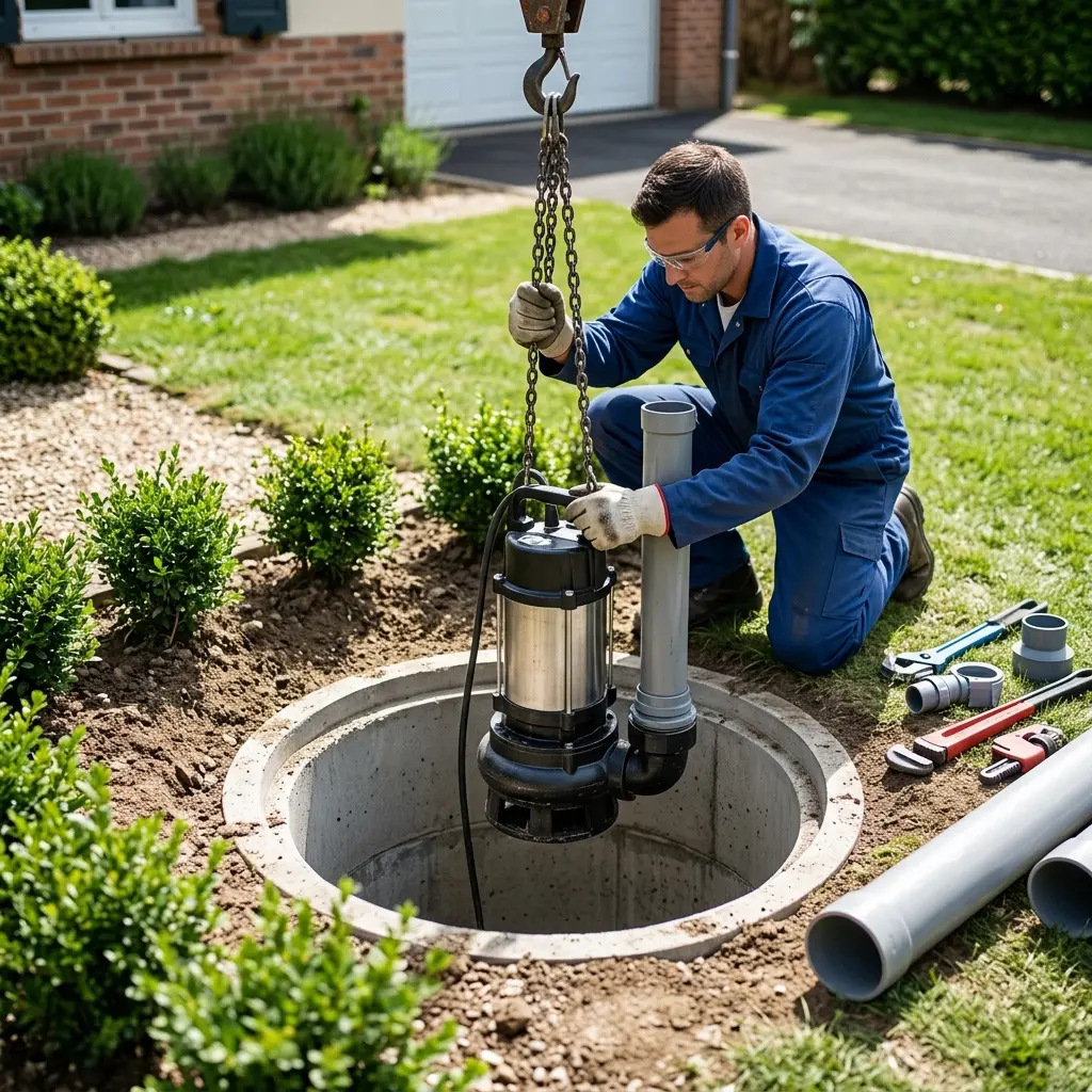 Installation pompe de relevage Égly (91520)