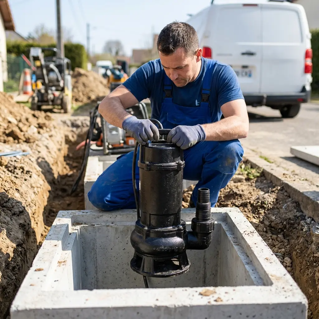 Pourquoi faire appel à nos services pour votre pompe de relevage à Saint-Vrain ?