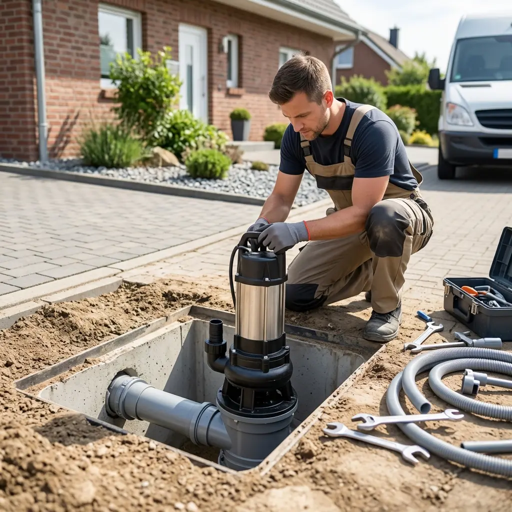 Installation pompe de relevage Boussy-Saint-Antoine (91800)