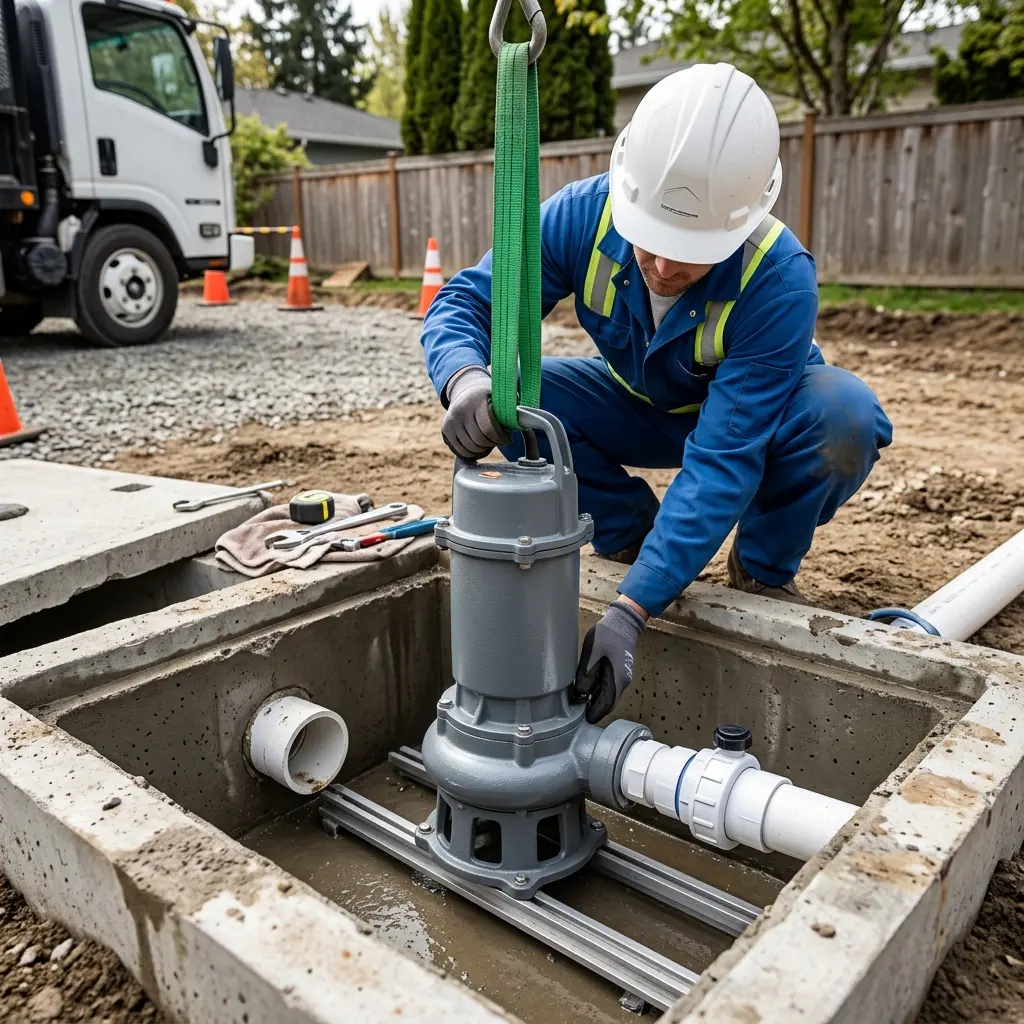 Installation pompe de relevage Boutigny-sur-Essonne (91820)