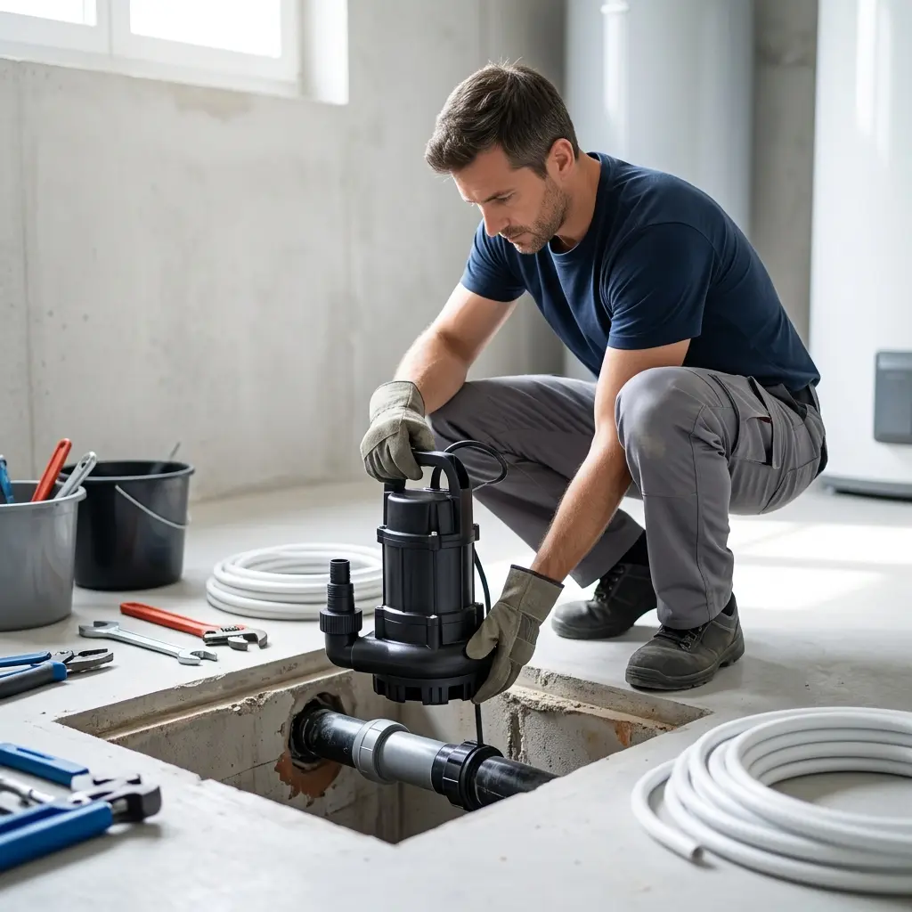 Installation pompe de relevage Suresnes (92150)