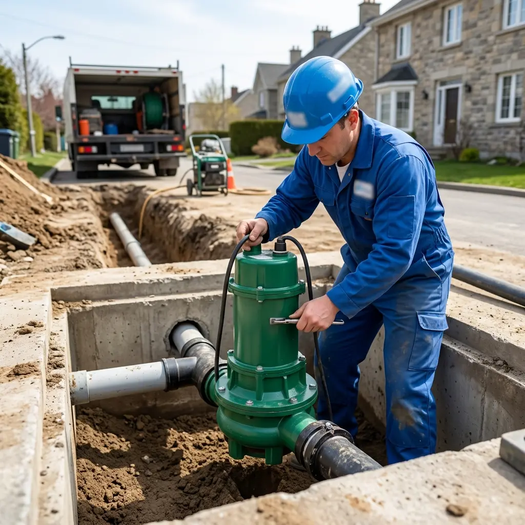 Installation pompe de relevage Malakoff (92240)