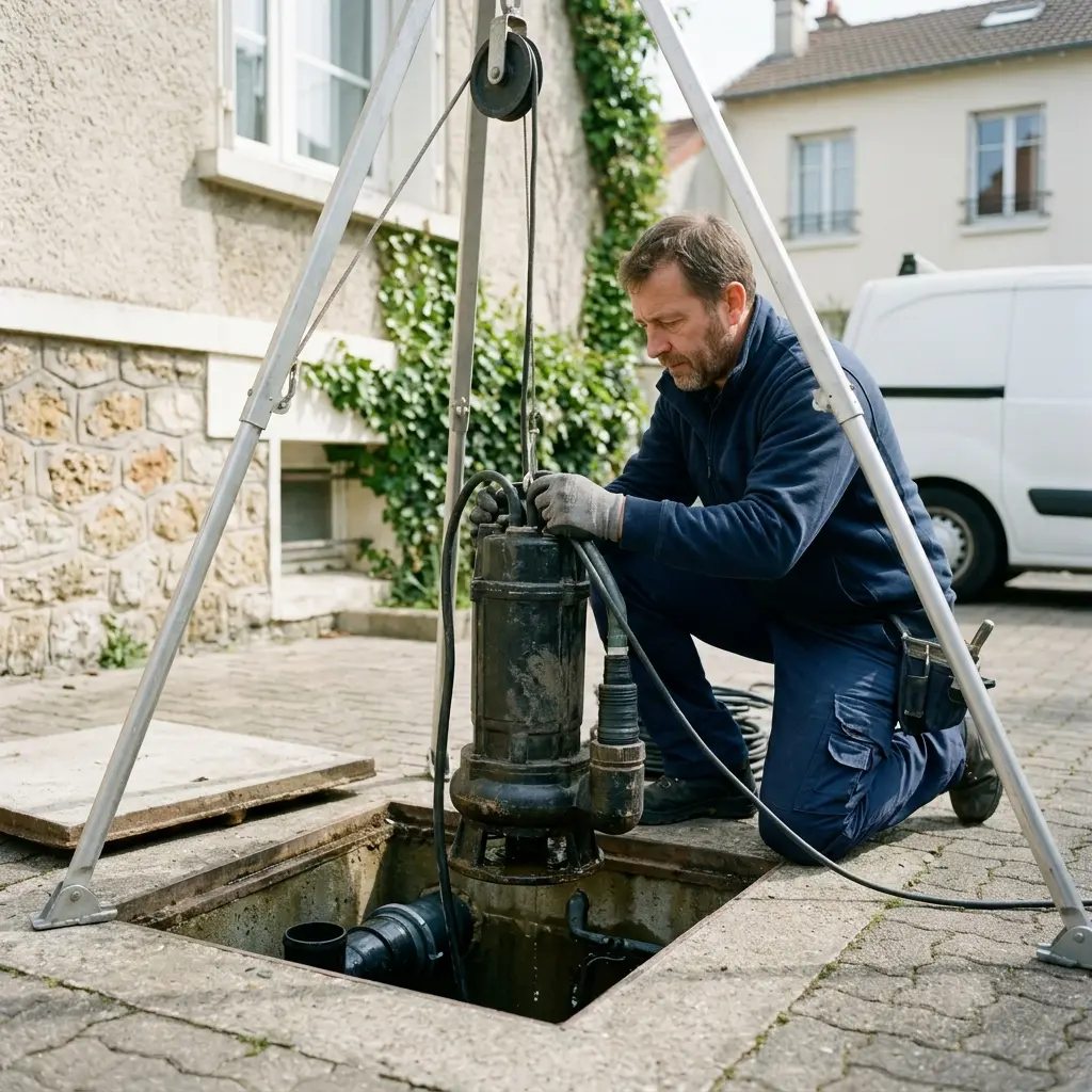 Installation pompe de relevage La Garenne-Colombes (92250)