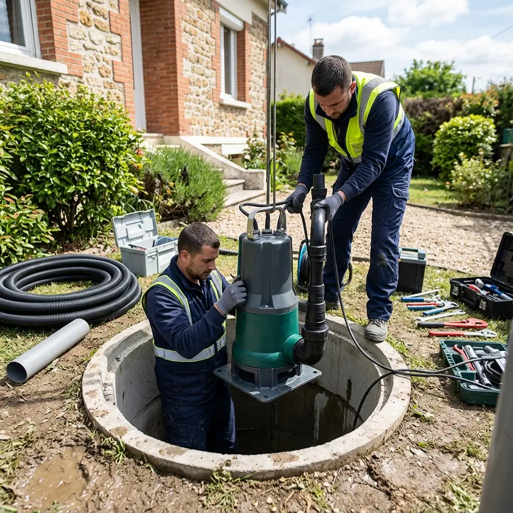 Installation pompe de relevage Bois-Colombes (92270)