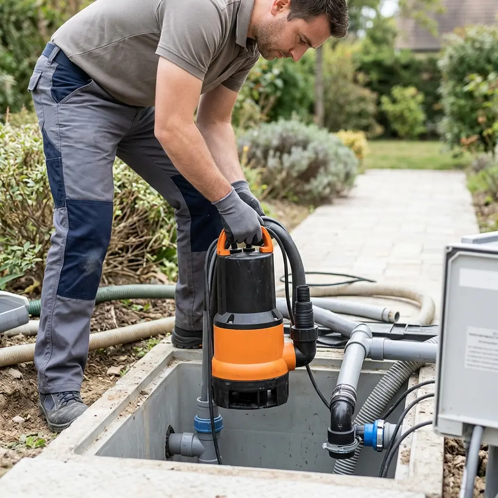 Installation pompe de relevage Sceaux (92330)