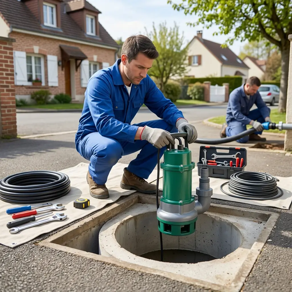 Installation pompe de relevage Chaville (92370)