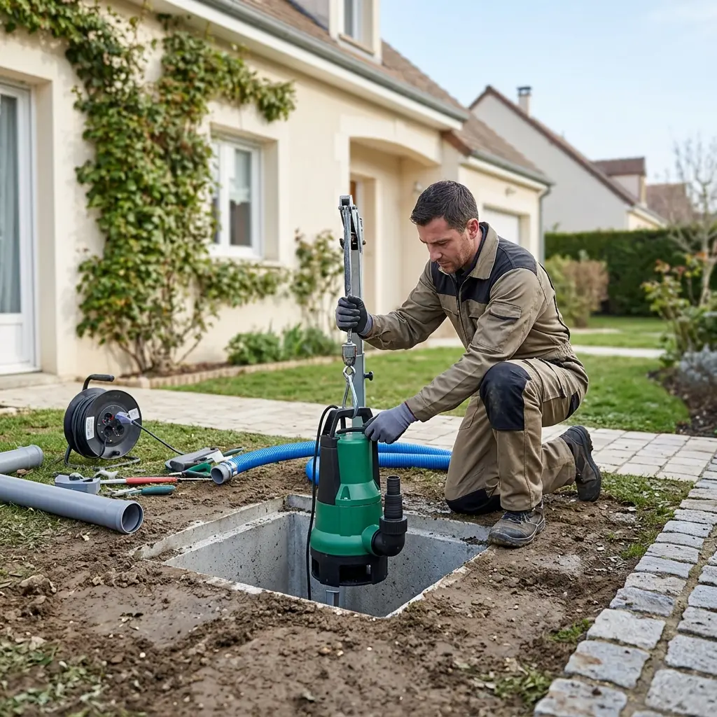 Installation pompe de relevage Nogent-sur-Marne (94130)