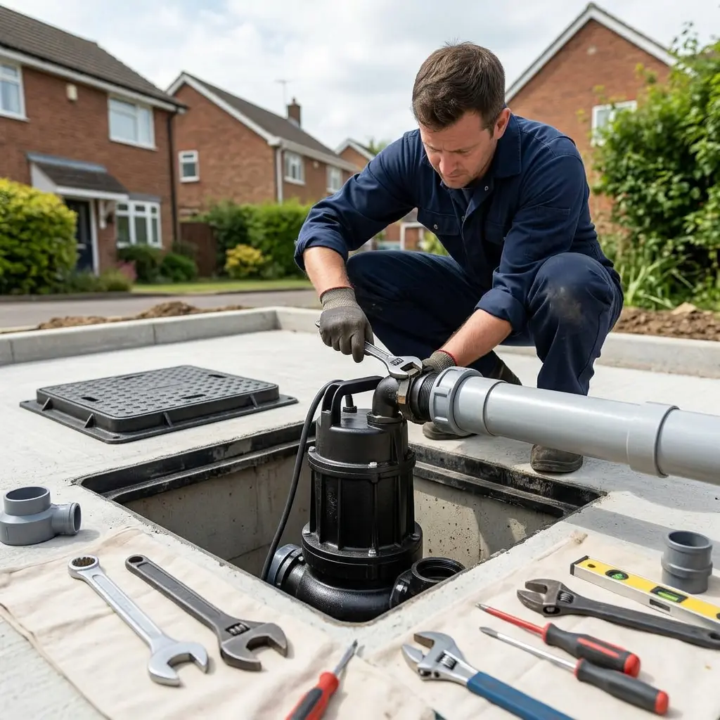 Installation pompe de relevage Rungis (94150)