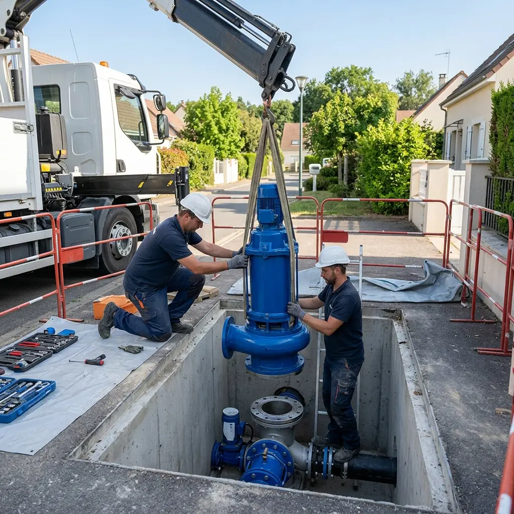 Un problème de relevage des eaux à Marolles-en-Brie ?