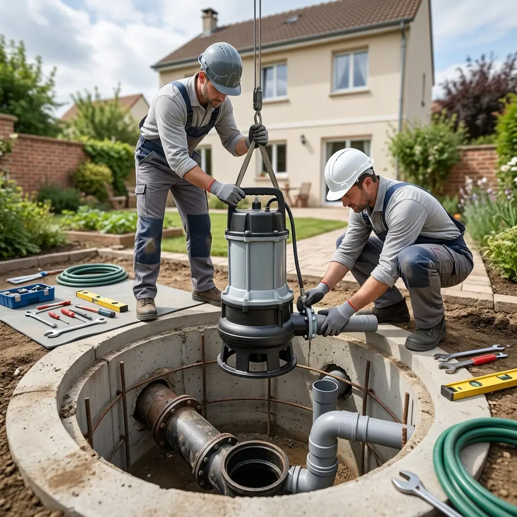 Installation pompe de relevage Ormesson-sur-Marne (94490)
