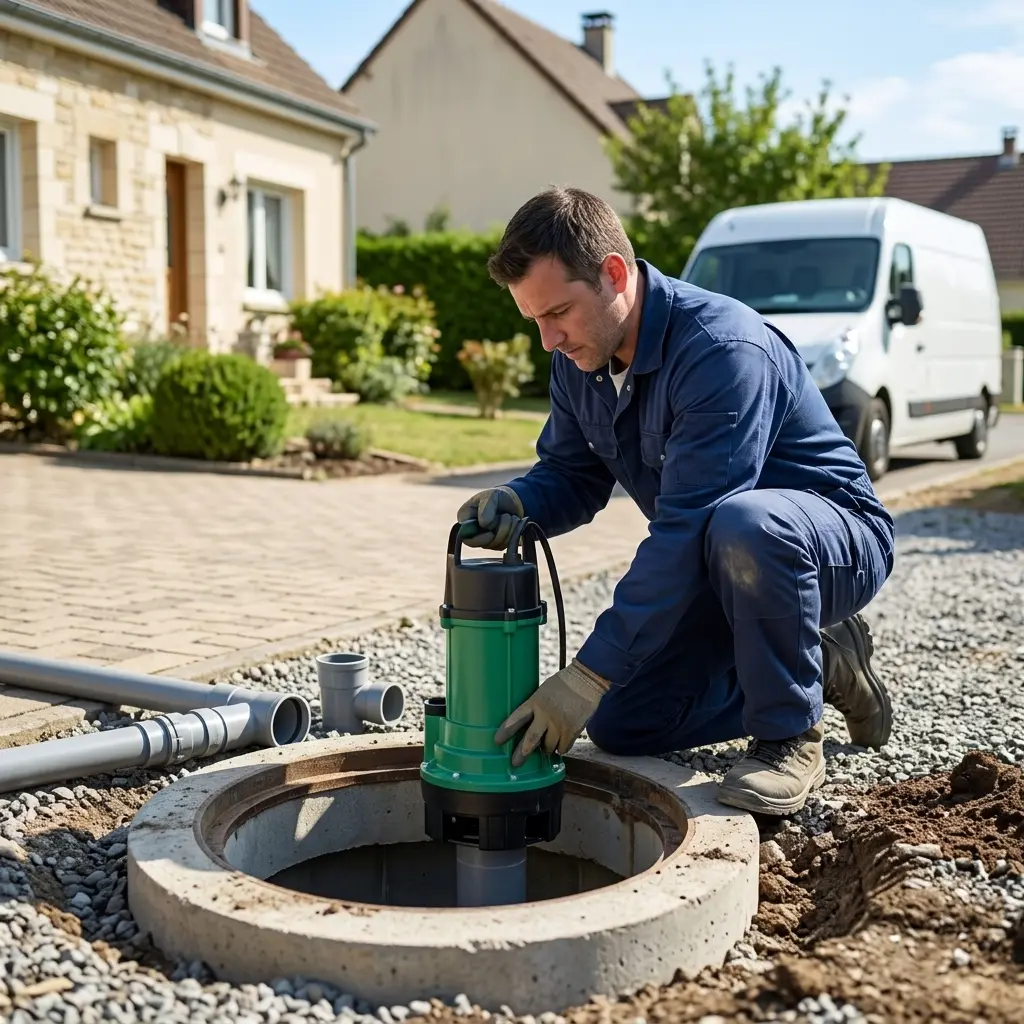 Installation pompe de relevage Neuville-sur-Oise (95000)