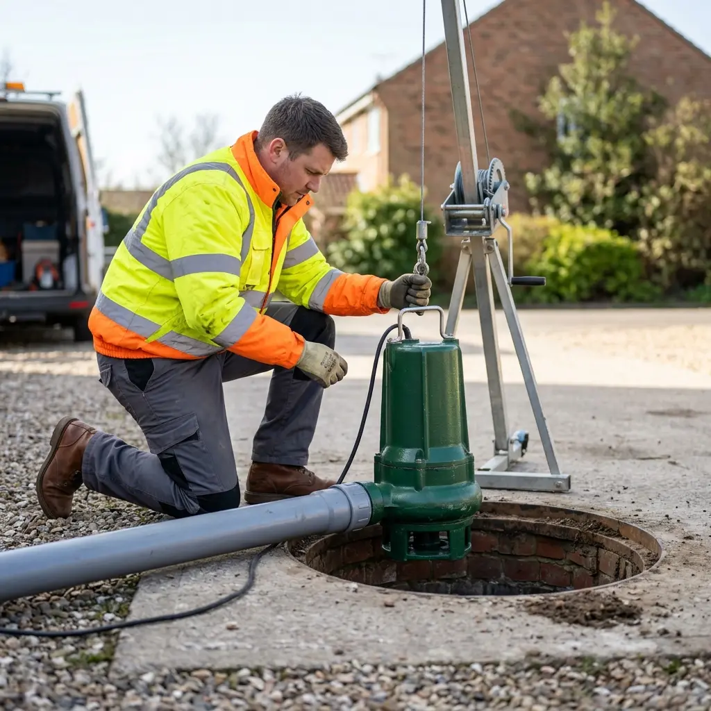 Installation pompe de relevage Menucourt (95180)