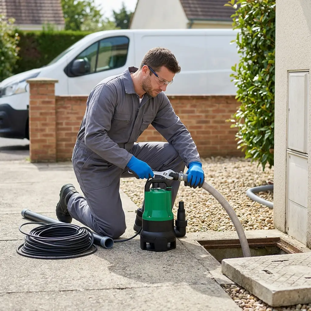 Installation pompe de relevage Beauchamp (95250)