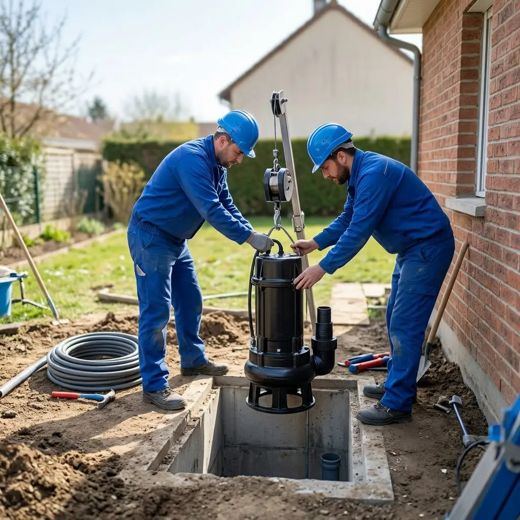 Installation pompe de relevage Ennery (95300)
