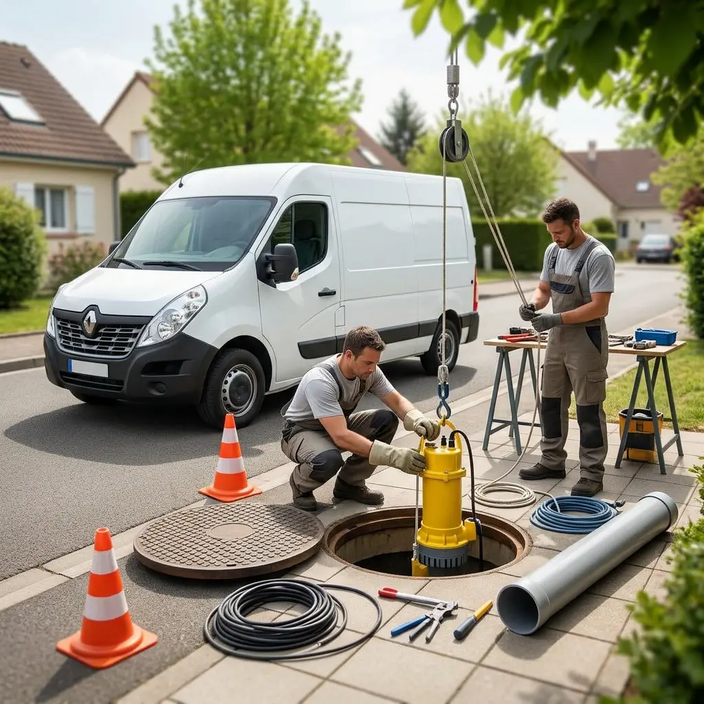 Installation pompe de relevage Montigny-lès-Cormeilles (95370)