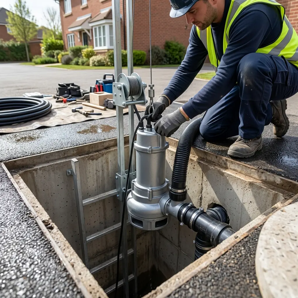 Installation pompe de relevage Arnouville (95400)