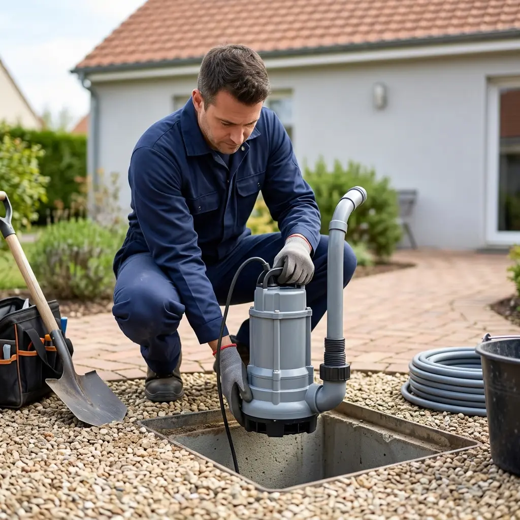 Installation pompe de relevage Écouen (95440)