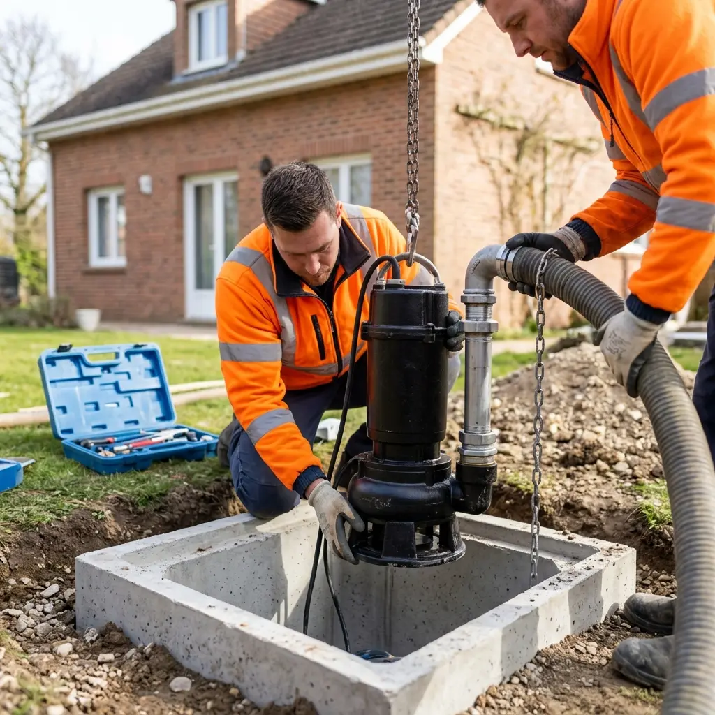 Installation pompe de relevage Le Thillay (95500)